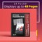 Better Office Products Presentation Book W/Clear Frt Pocket, 24 Pockets, Black, 8.5in. x 11in. Clear-Pockets 32020 - alternate 6